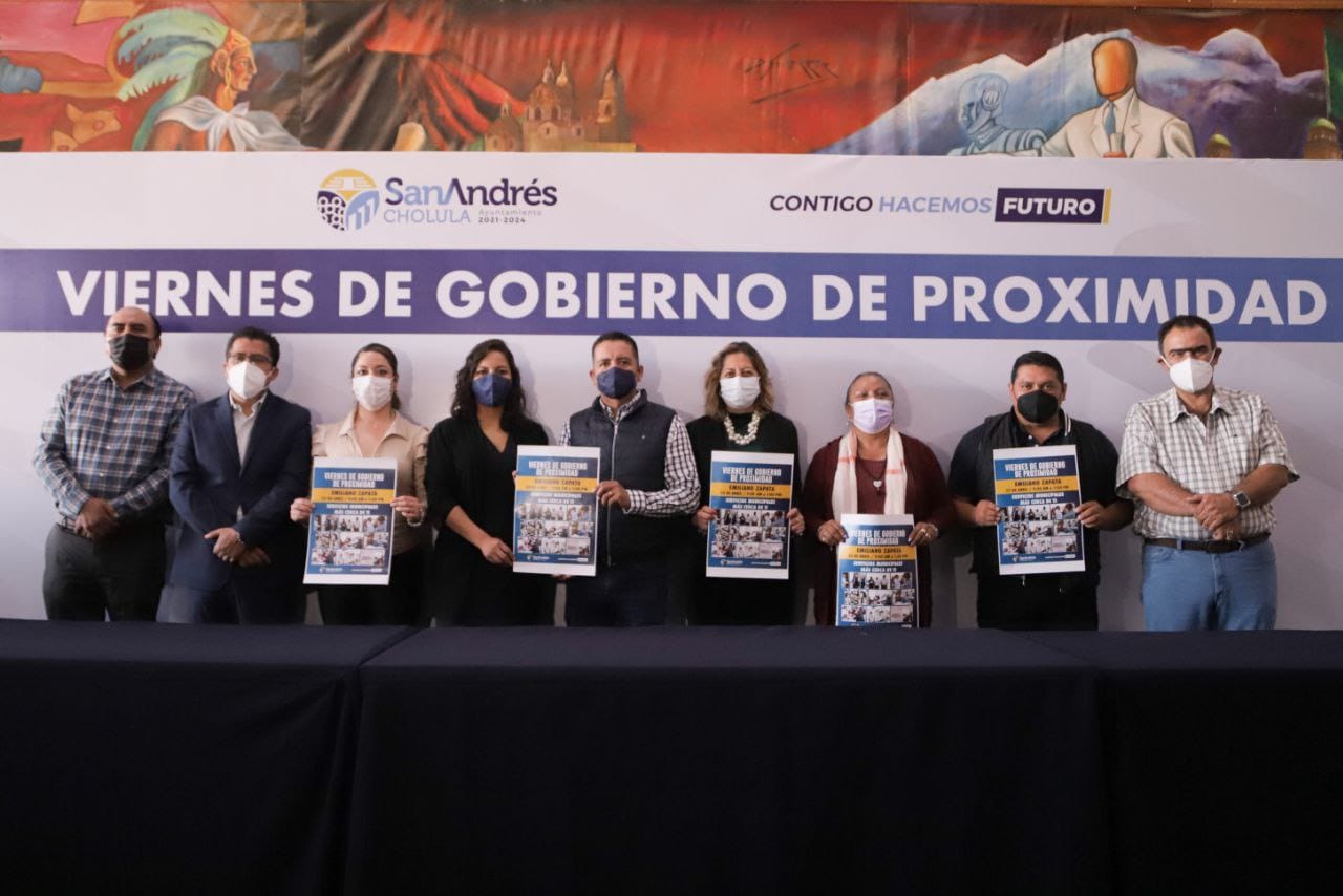 Reactiva Ayuntamiento de San Andrés Cholula los «Viernes de Gobierno de Proximidad»