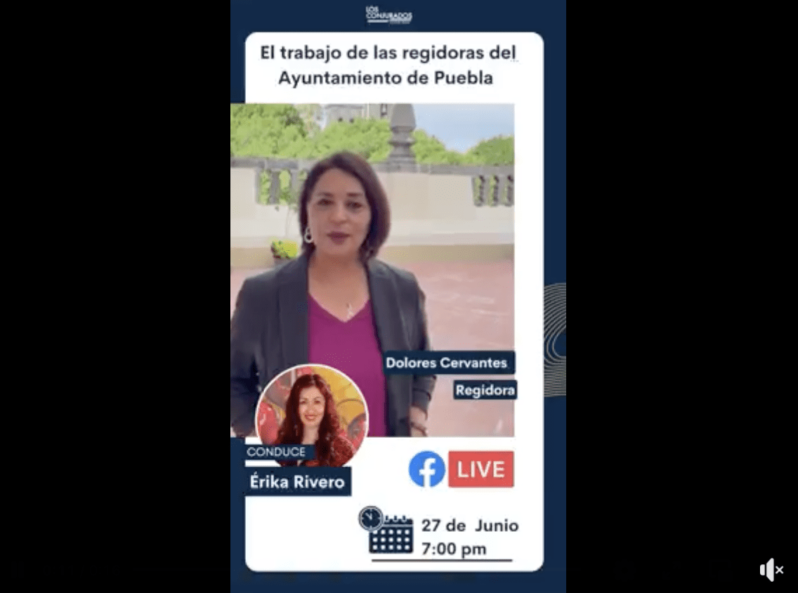 La regidora Dolores Cervantes, hoy, en Los Conjurados