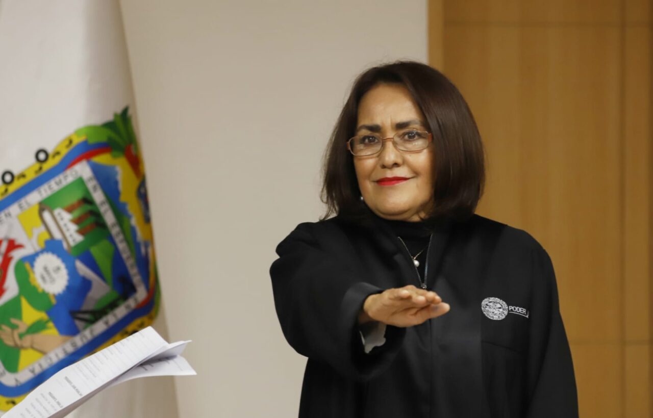 Elige HTSJ a Margarita Gayosso como presidenta del pleno