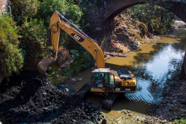 Organismo de Limpia sigue en labores de limpieza de barrancas
