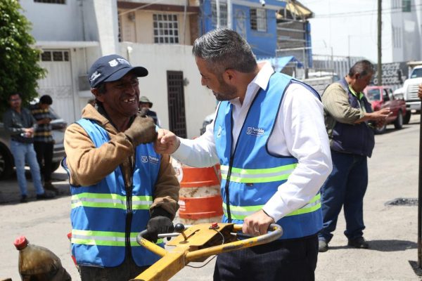 Avanza séptima etapa del programa de bacheo del Ayuntamiento de Puebla