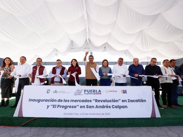 Con sociedad, gobierno estatal consolidó desarrollo y bienestar en puebla: Sergio Salomón