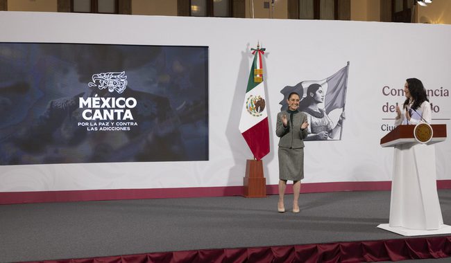 Gobierno de México presenta micrositio para conocer a los 365 clasificados del concurso México canta por la paz y contra las adicciones