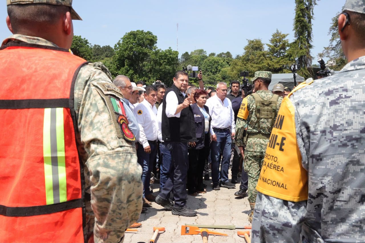 Gobierno Federal y Estatal mantienen estrategia preventiva de desastres en la Sierra Norte 