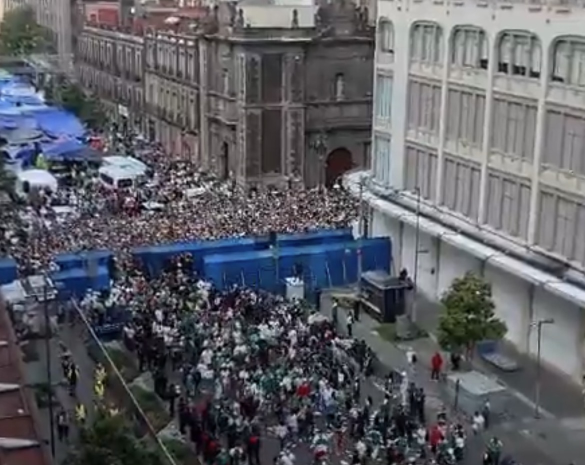 Comienza la fiesta mundialista: miles llegan al Estadio CDMX para el México vs Sudáfrica