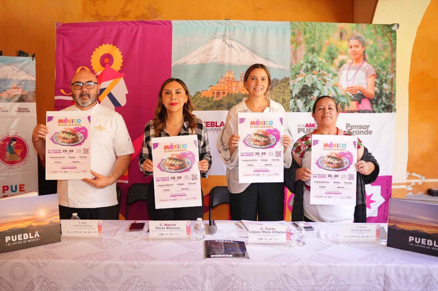 Mostrará Puebla riqueza gastronómica en “México de mis Sabores” del Campo Marte