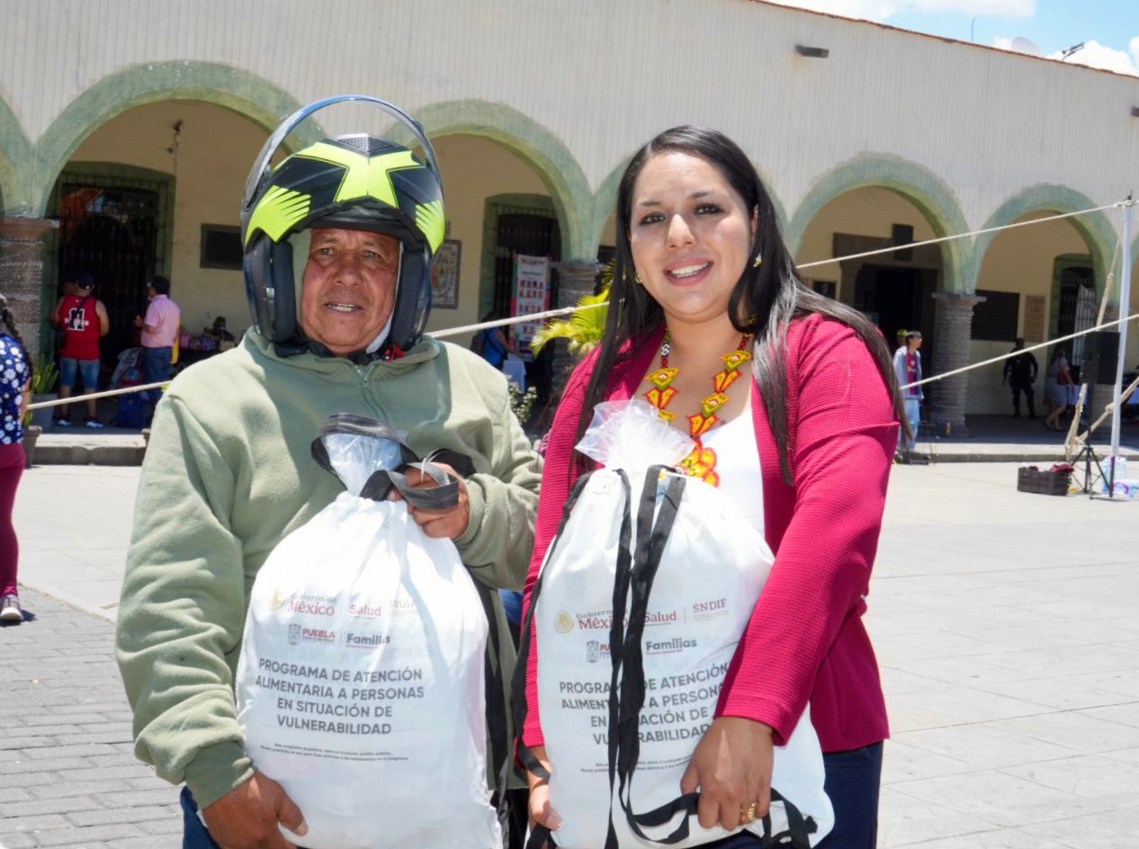 Trabaja Tonantzin Fernández en coordinación con el DIF Estatal en favor de los sectores más vulnerables