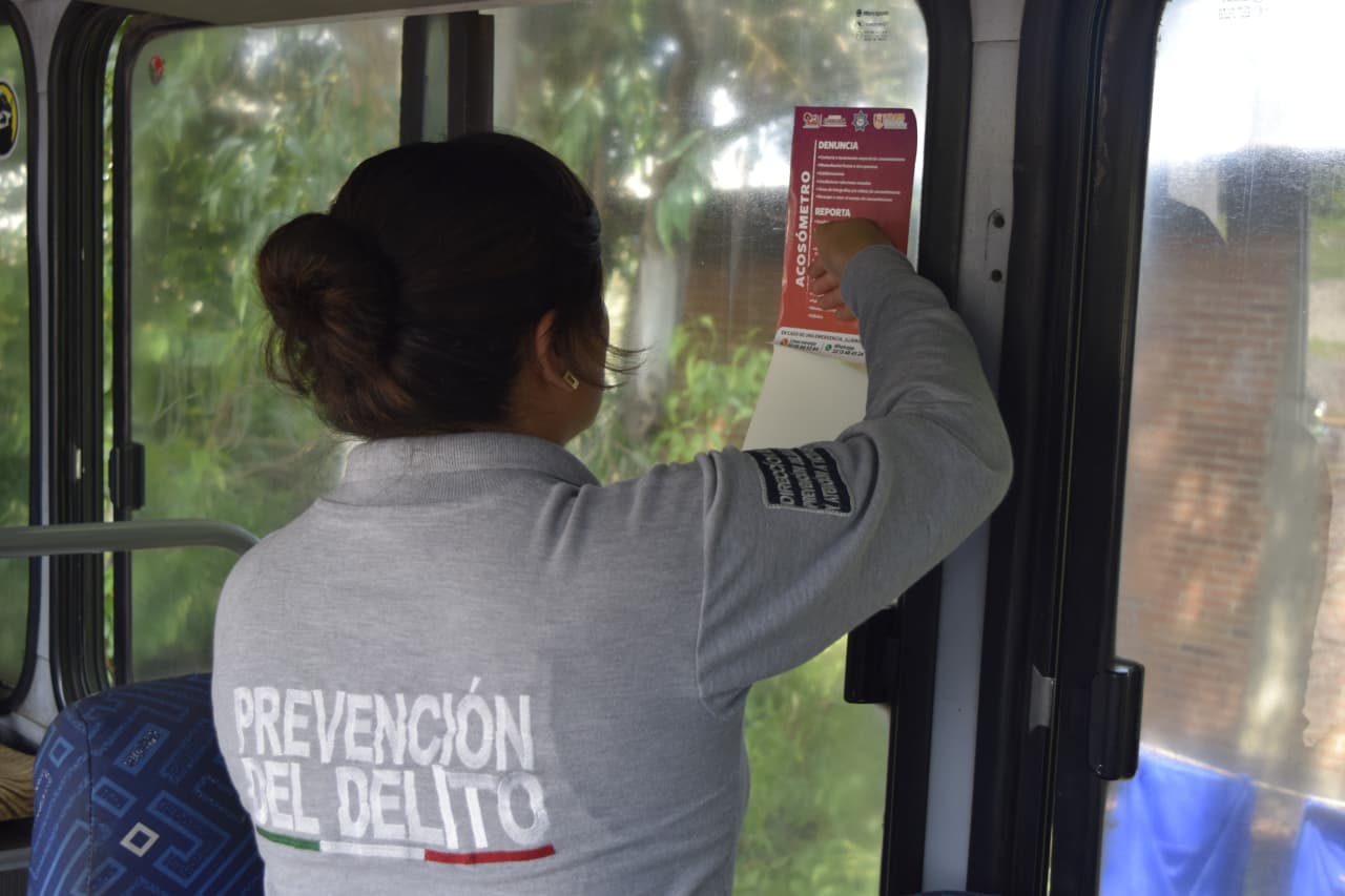 Impulsa Tonantzin Fernández acciones para prevenir el acoso en el transporte público