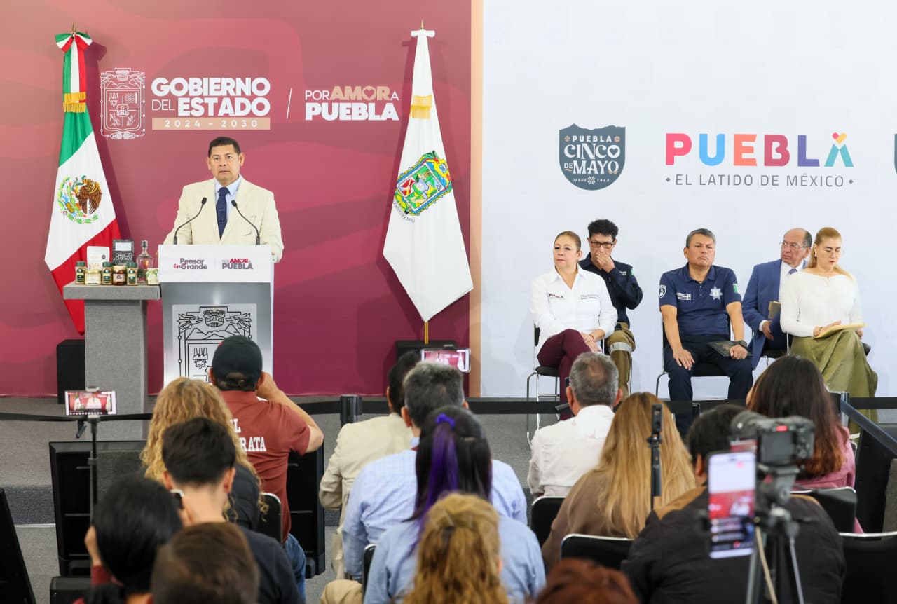 Con estrategia de seguridad coordinada, delitos mantienen tendencia a la baja en el estado de Puebla
