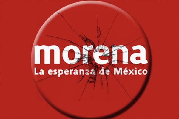 Militantes de Morena impiden la entrada al IEE para evitar el registro de candidatos del partido