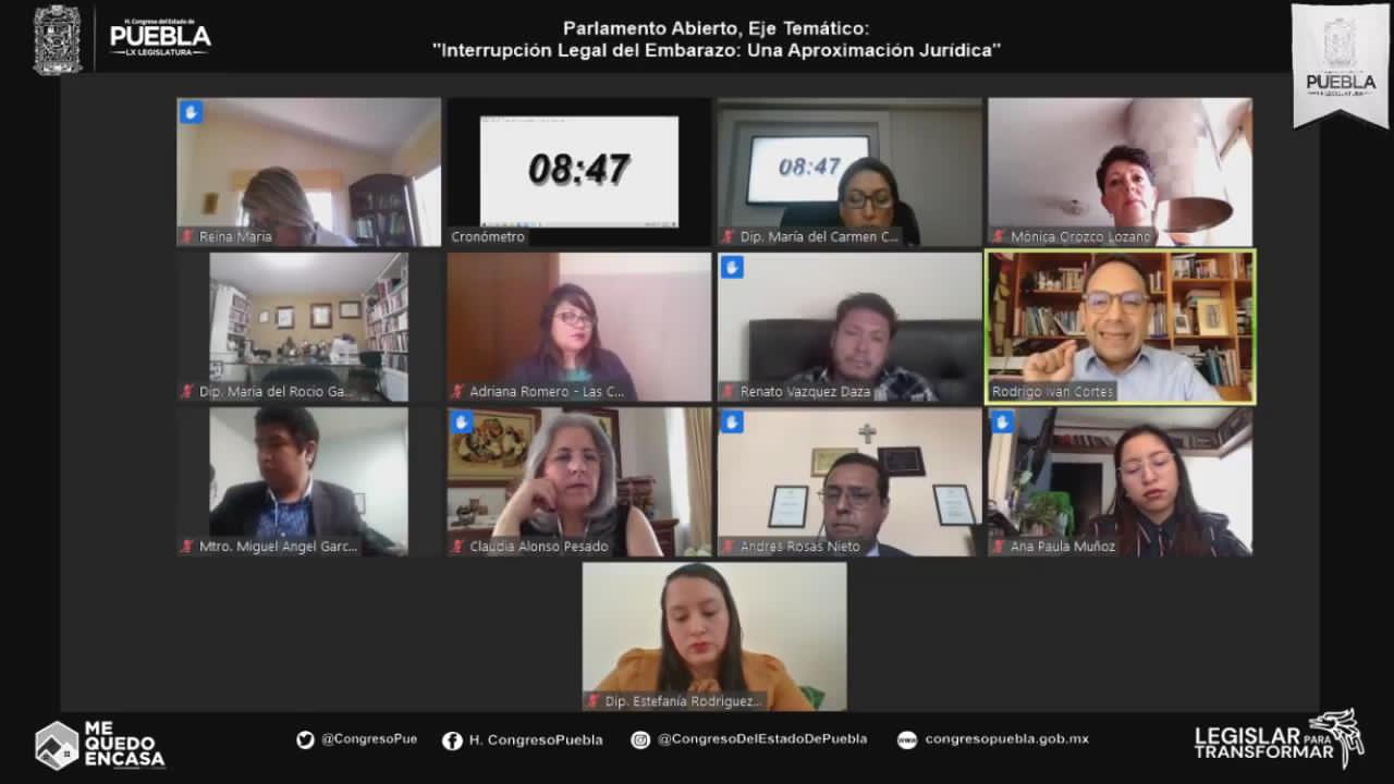 De manera satisfactoria se realiza penúltima mesa de trabajo del Parlamento Abierto de la LX Legislatura