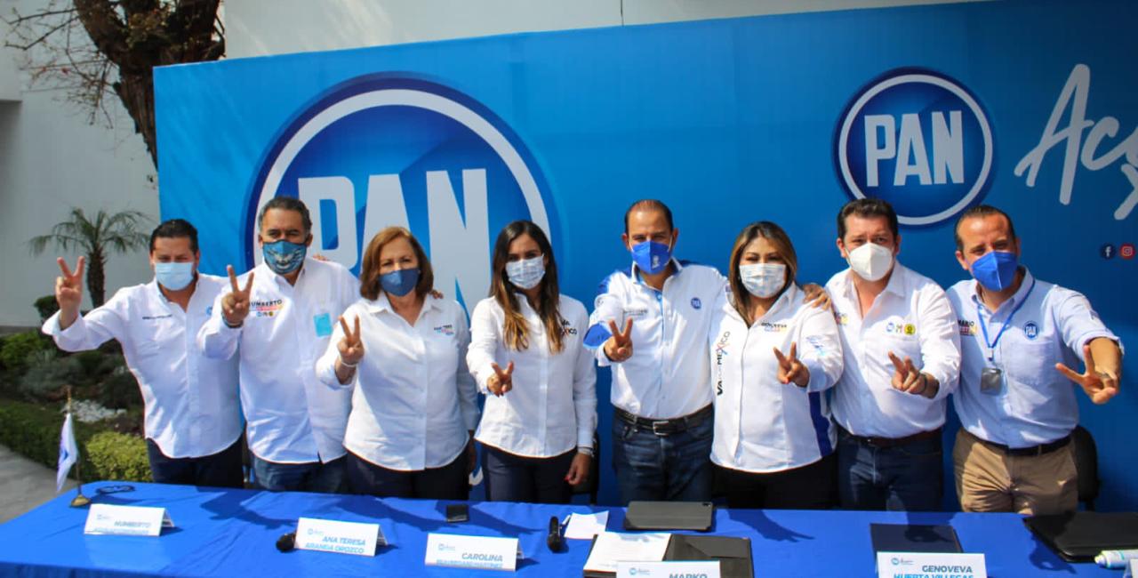 Exigen Marko Cortés y Genoveva Huerta acción penal contra diputado Saúl Huerta y llaman a no desperdiciar su voto y elegir a los abanderados del PAN