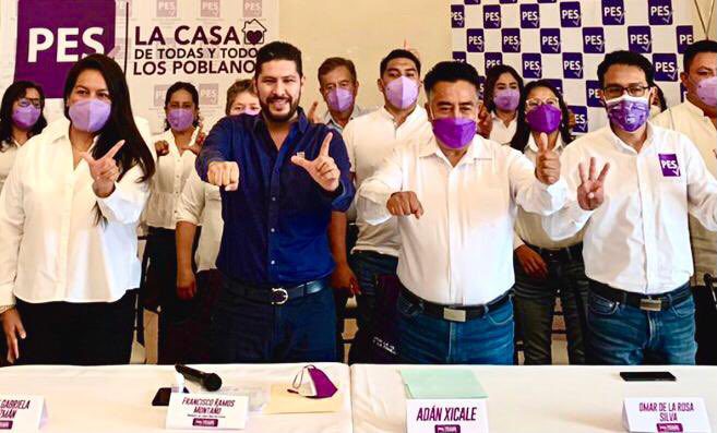 Adán Xicale es el candidato a la alcaldía por San Andrés Cholula por el PES