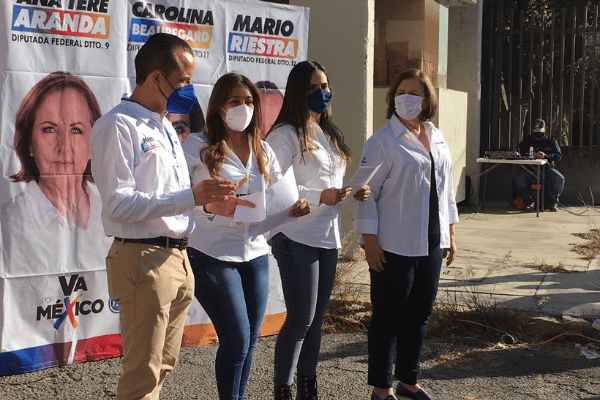 Frente a San Alejandro arranca campaña candidatos a diputación federal “Va por Puebla”