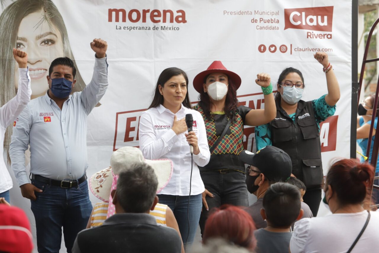 Los privilegios para la burocracia se acabarán en mi gobierno: Claudia Rivera