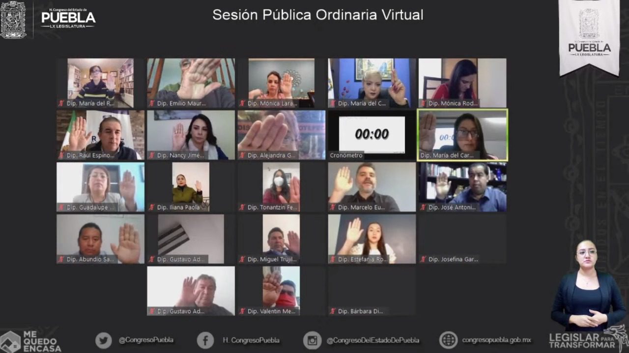 Diputadas y diputados se reincorporan a su cargo en la LX Legislatura del Congreso del Estado