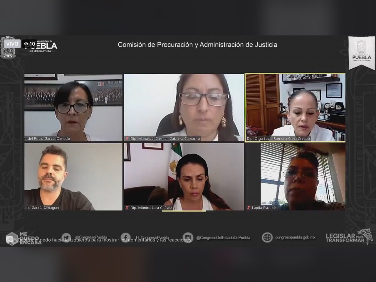 Aprueban en Comisión del Congreso, Iniciativa del Ejecutivo estatal para crear la Dirección de Operaciones Policiales