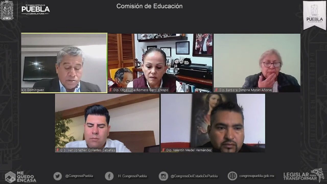 Aprueba Comisión del Congreso expedición de la Ley de Educación Superior del Estado de Puebla