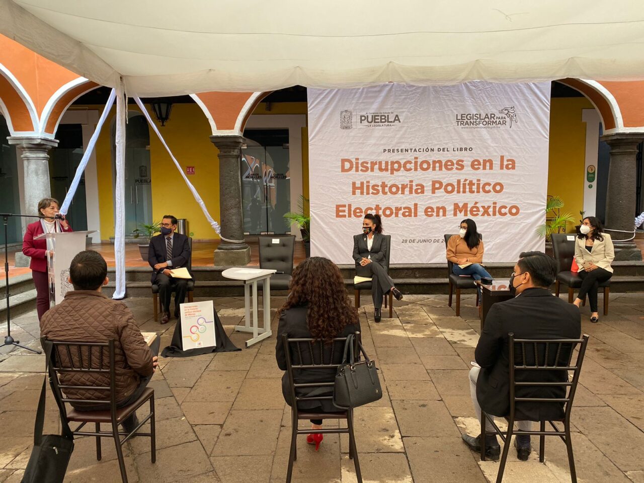 Congreso del Estado lleva a cabo la presentación del libro: “Disrupciones en la historia política electoral en México”