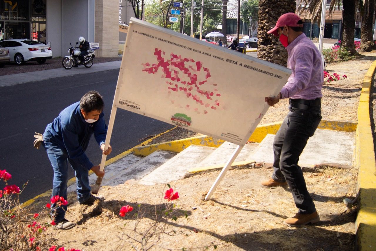 Invita Ayuntamiento de Puebla a la ciudadanía a custodiar áreas verdes