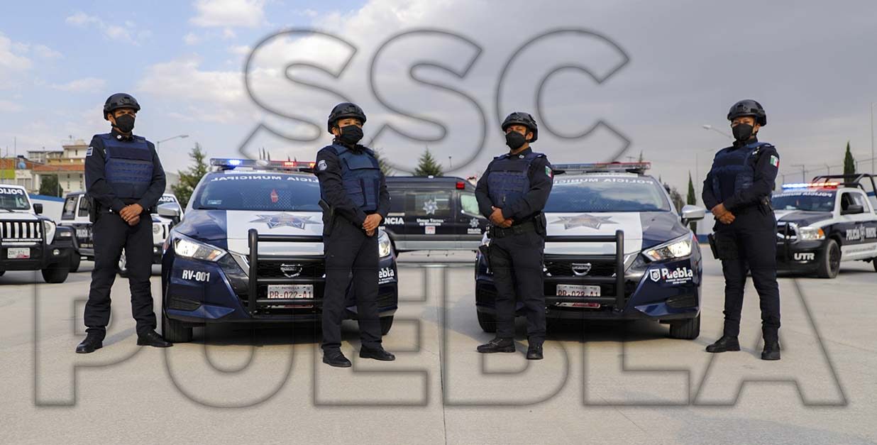 En solo siete días, Policía Municipal de Puebla detuvo a más de 100 personas