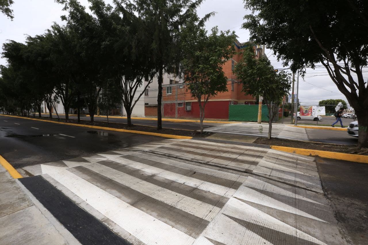 Relamina Ayuntamiento de Puebla avenida en la zona sur poniente de la ciudad