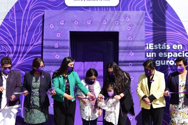 Ayuntamiento de Puebla inaugura Puerta Violeta; primer espacio seguro para mujeres víctimas de violencia en el Estado