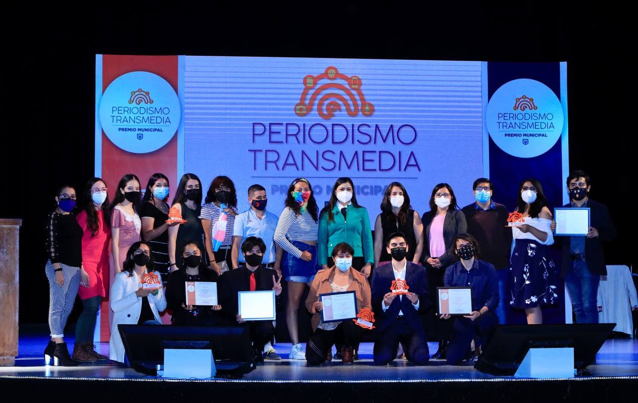 Ayuntamiento de Puebla galardona a periodistas y estudiantes con el Premio Municipal de Periodismo Transmedia