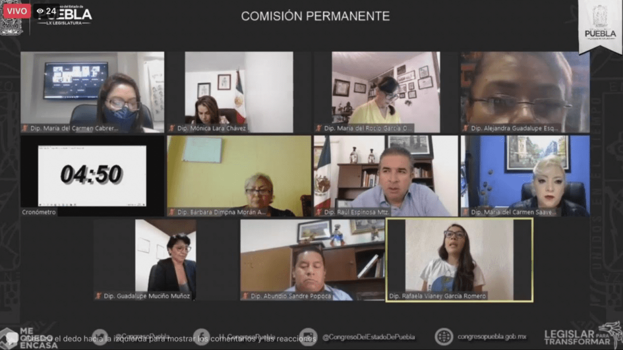 Turna LX Legislatura a comisiones unidas la iniciativa del Ejecutivo para expedir Ley de Búsqueda de Personas del Estado de Puebla
