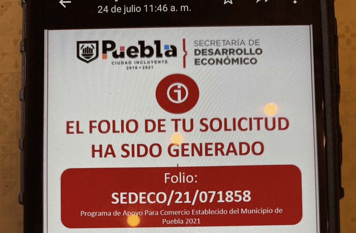 Descarta Sedeco contar por el momento con programas de apoyo económico vigentes