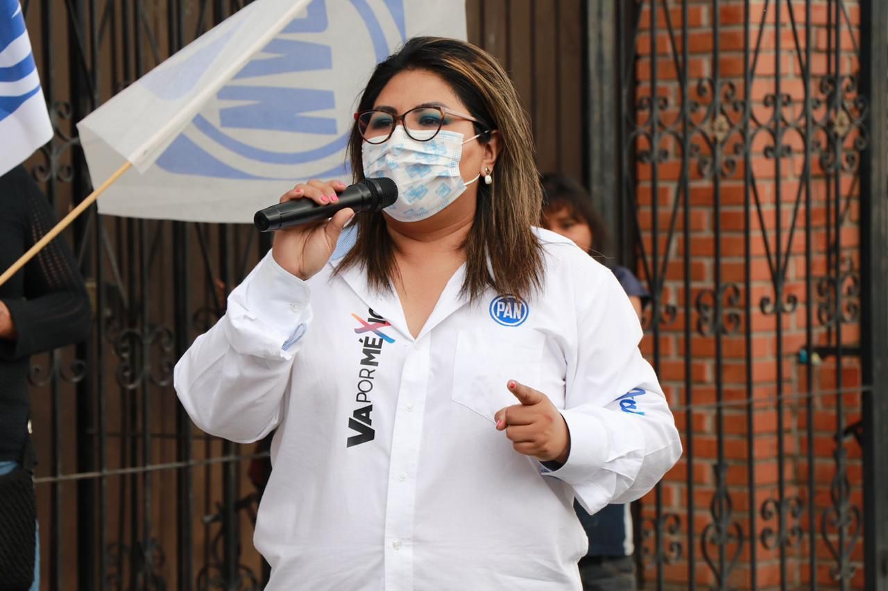 Llama presidenta del PAN Puebla a diputados federales para quitar fuero inmediatamente a Saúl Huerta