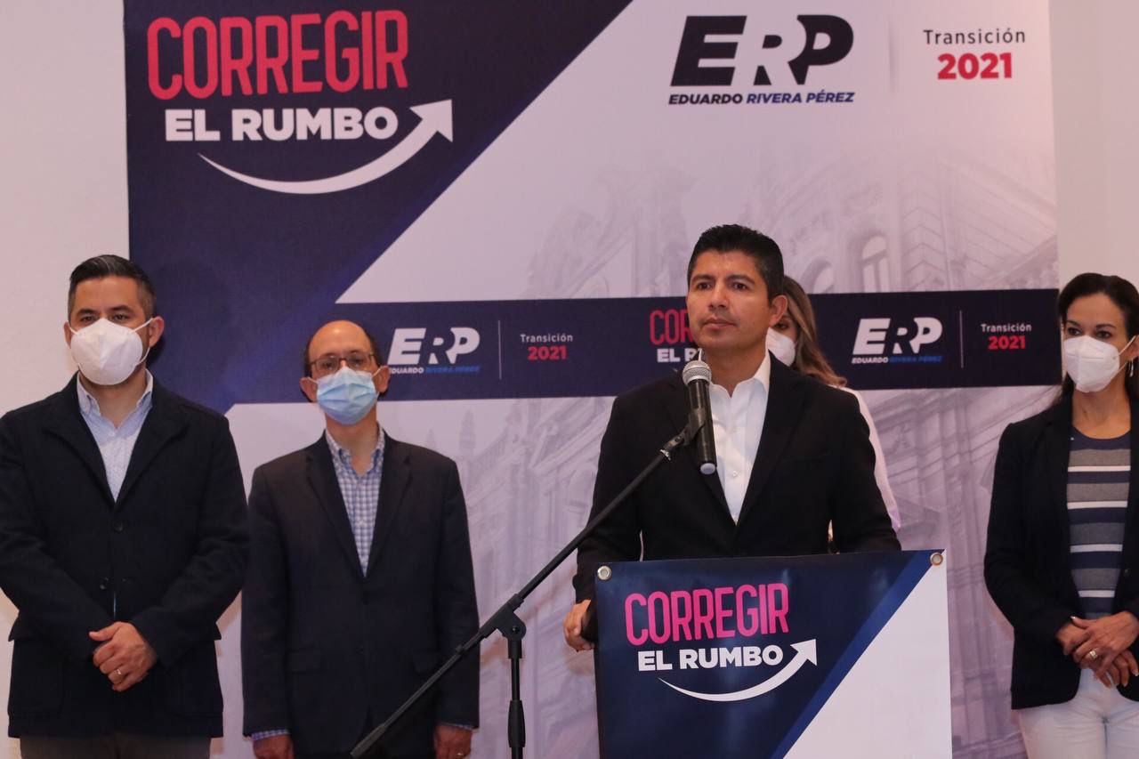 Presenta Eduardo Rivera balance de actividades en el periodo de transición