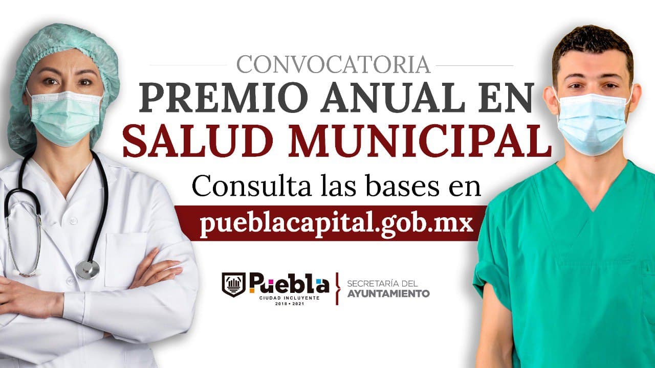 Invita Ayuntamiento de Puebla a participar en premios municipales para trayectorias destacables