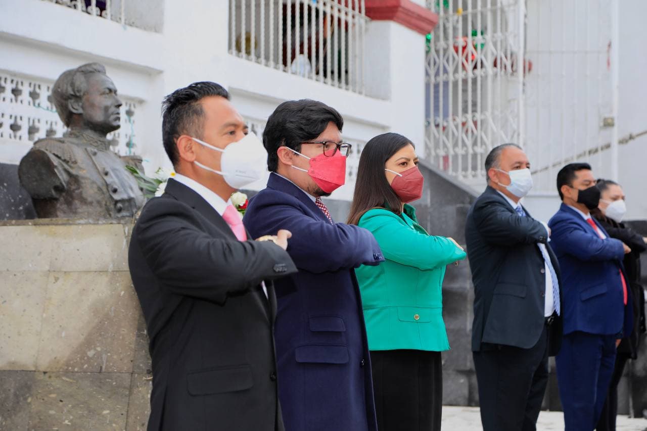 Conmemoran autoridades municipales el aniversario luctuoso del General Ignacio Zaragoza