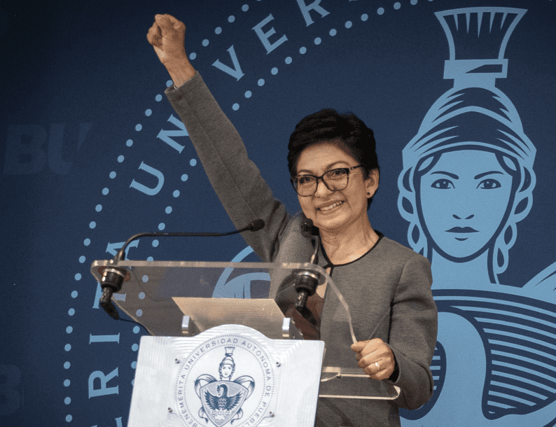 Lilia Cedillo Ramírez, oficialmente Rectora de la BUAP para el periodo 2021-2025