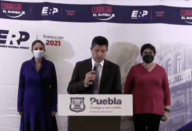 Presenta Eduardo Rivera a María del Consuelo Cruz Galindo como propuesta para la Secretaría de Seguridad Ciudadana