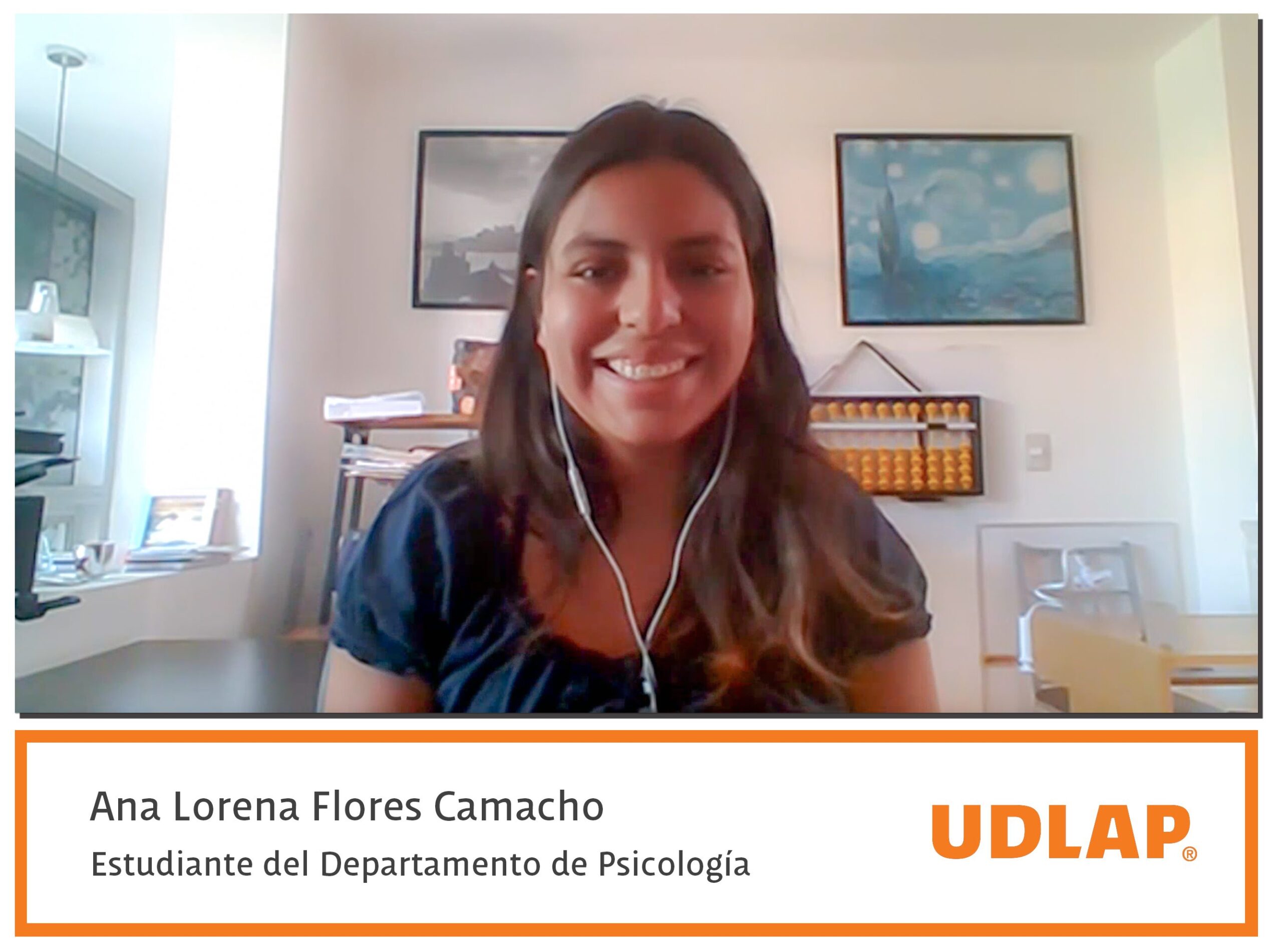 Estudiante UDLAP presentó su proyecto de psicología en congreso internacional