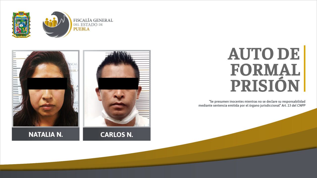 Por robo y lesiones a taxista, dan prisión a Natalia N. y  y Carlos N.