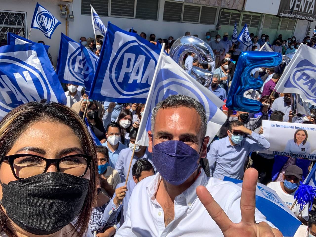 Recibe Genoveva Huerta «espaldarazo» de militantes para reelegirse como presidenta del PAN Puebla