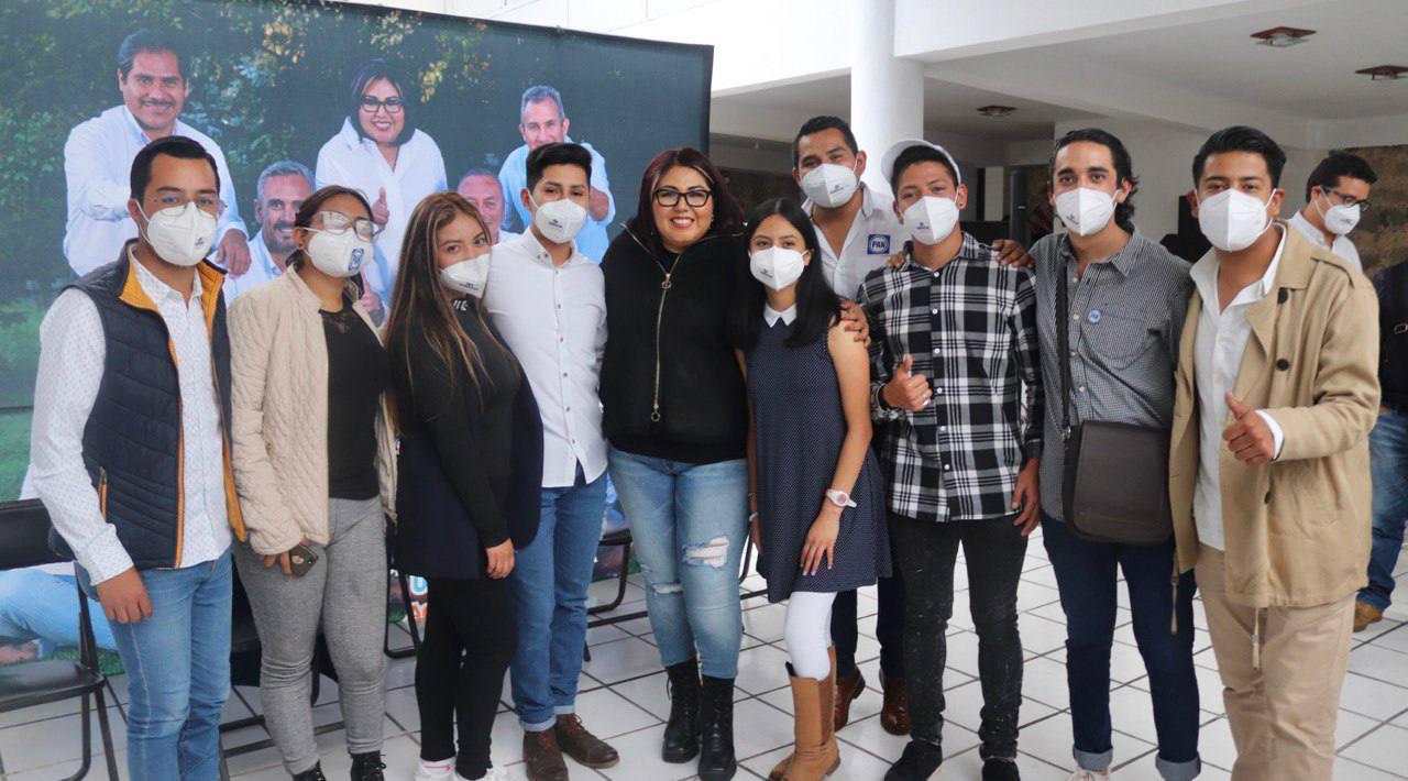 La interna del PAN Puebla no se gana con promesas: Genoveva Huerta