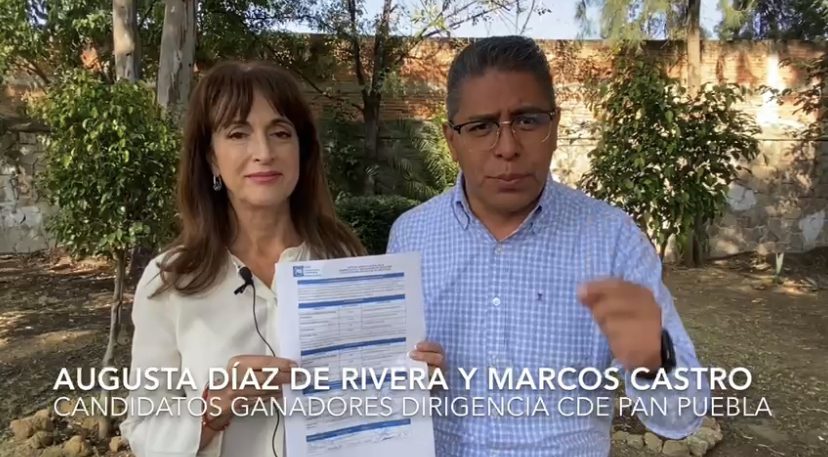 Nuestro triunfo es avalado por la Comision Estatal Organizadora: Augusta Díaz de Rivera y Marcos Castro