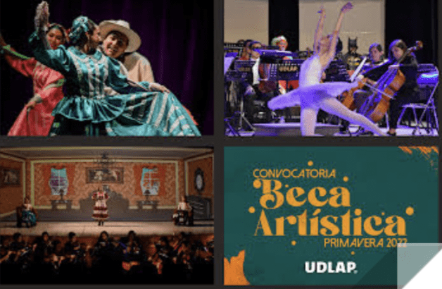 UDLAP lanza su convocatoria Primavera 2022 para otorgar su Beca Artística