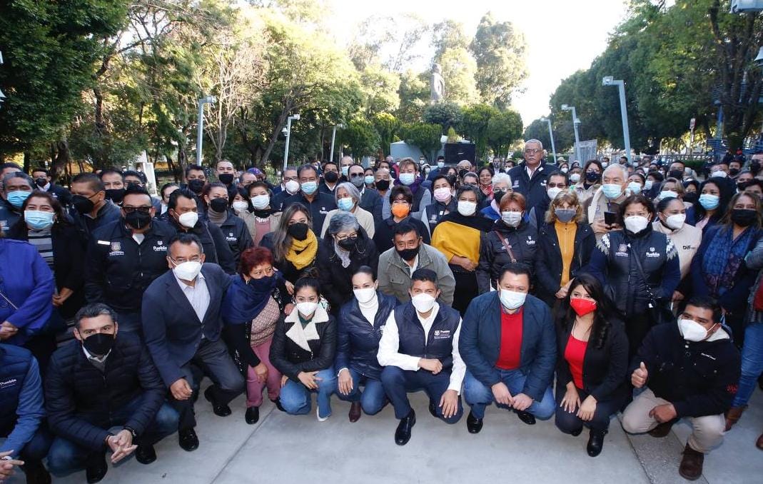 Redoblar esfuerzos, la petición de Eduardo Rivera a trabajadores municipales