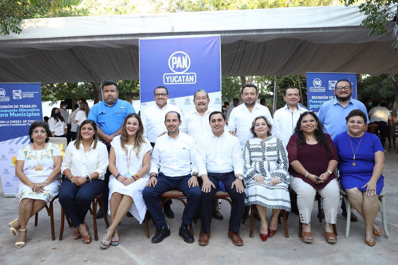 Dirigencias nacional y estatal del PAN cierran filas con alcaldes yucatecos