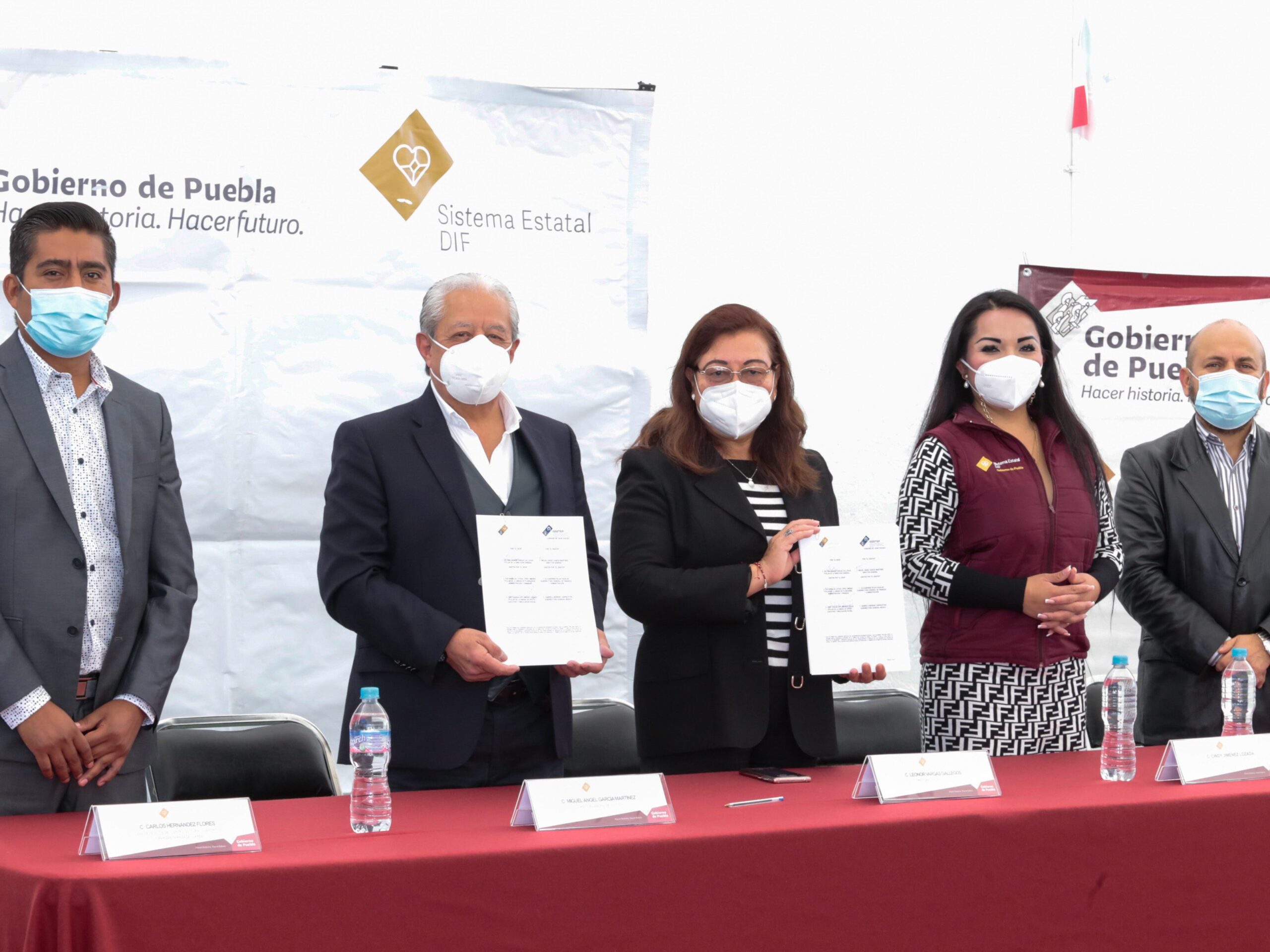 Benefician SEDIF e ISSSTEP a usuarios del Centro Cultural y Deportivo “Margarita Maza de Juárez”