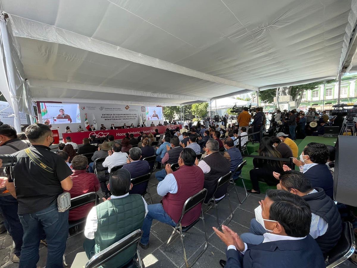 Fundamental el apoyo del Gobierno del Estado para lograr la seguridad en Chignahuapan: LRN