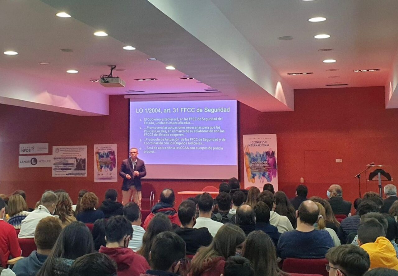 Participa Policía de San Andrés Cholula en congreso español en materia de seguridad