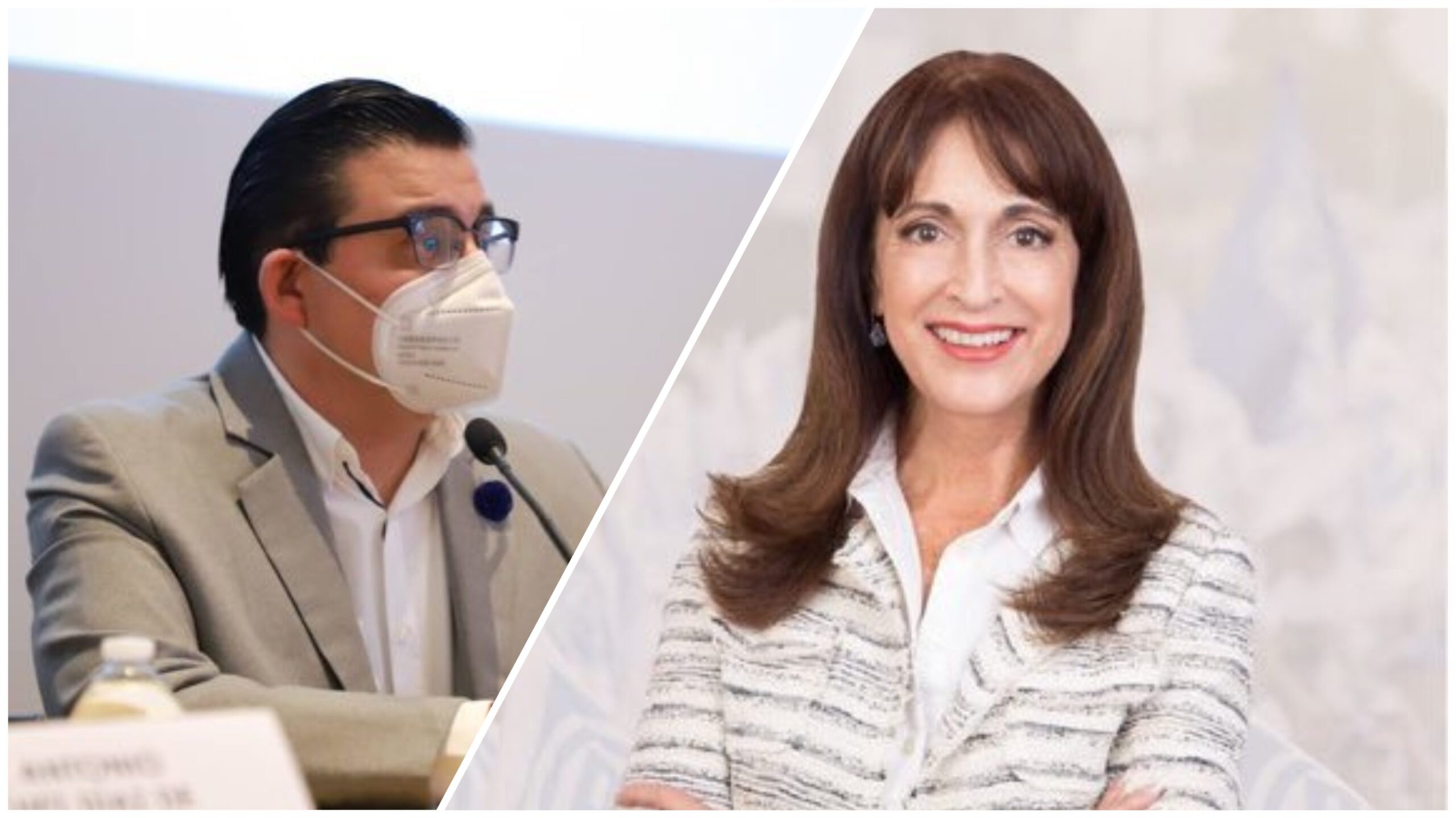 Ratifica Augusta Díaz de Rivera a Eduardo Alcántara como coordinador de los diputados del PAN en el Congreso de Puebla