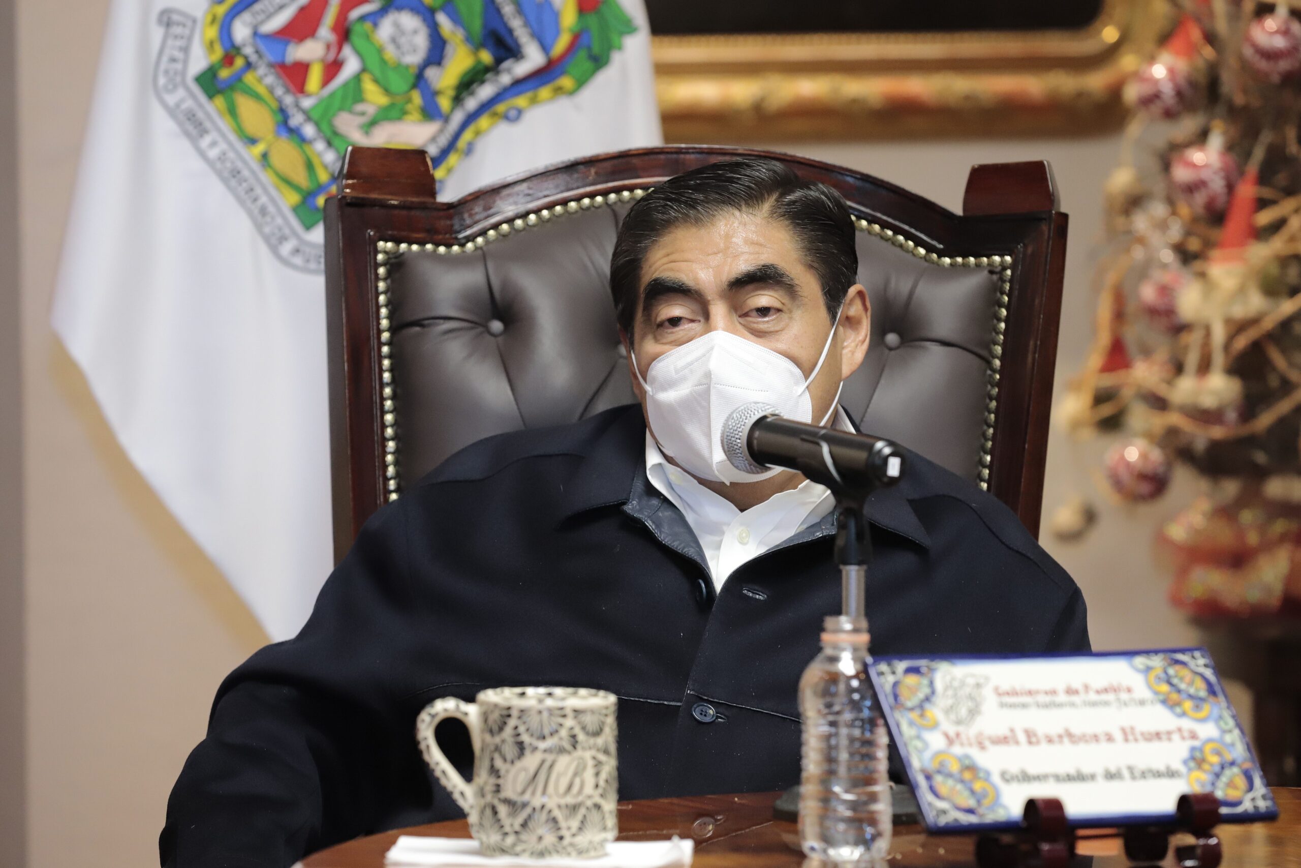 Cuenta Puebla con gobierno estatal consolidado: Miguel Barbosa