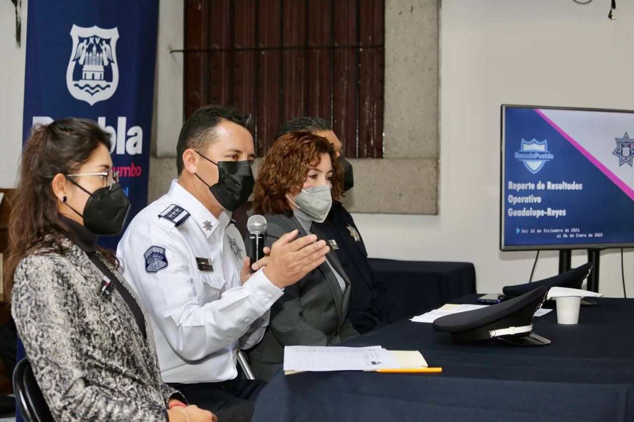 Detenidas, 339 personas durante operativo Guadalupe – Reyes en la capital poblana